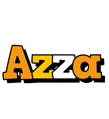Azza cartoon logo