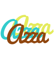 Azza cupcake logo
