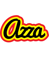Azza flaming logo