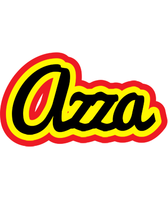 Azza flaming logo