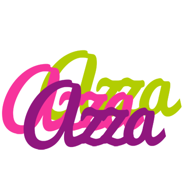 Azza flowers logo