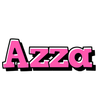 Azza girlish logo