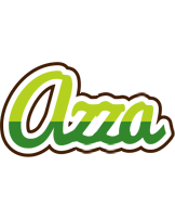 Azza golfing logo