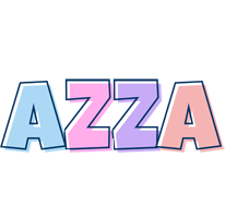 Azza pastel logo