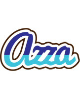 Azza raining logo