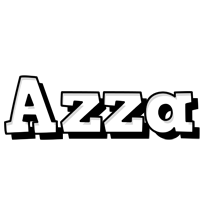 Azza snowing logo