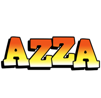 Azza sunset logo