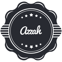 Azzah badge logo