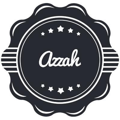 Azzah badge logo