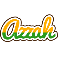 Azzah banana logo