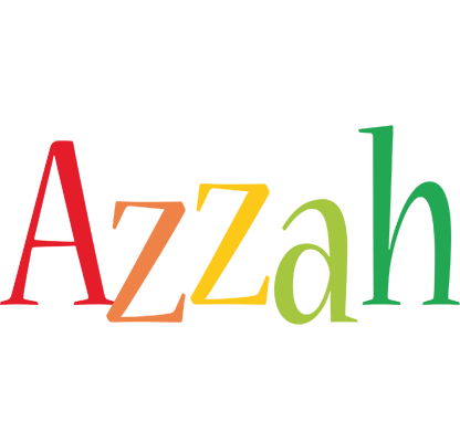 Azzah birthday logo