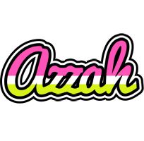 Azzah candies logo