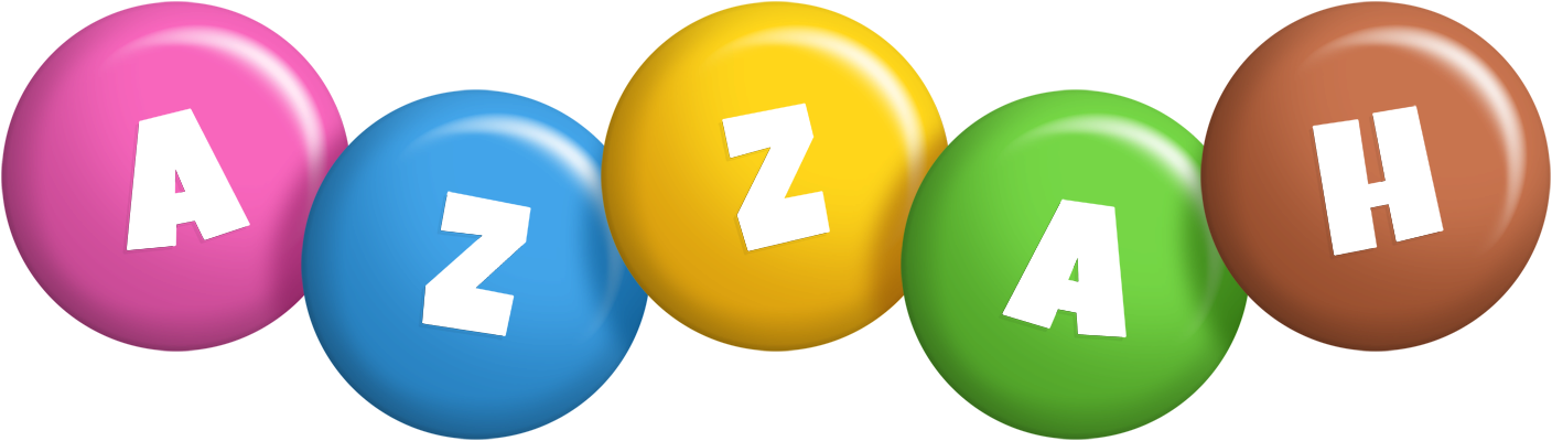 Azzah candy logo