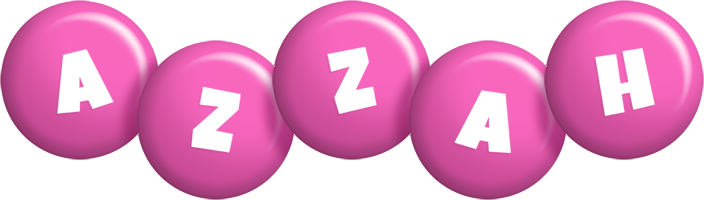 Azzah candy-pink logo