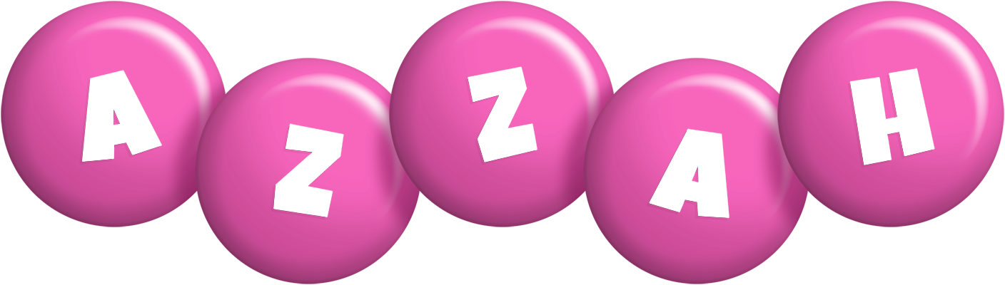 Azzah candy-pink logo