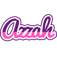 Azzah cheerful logo