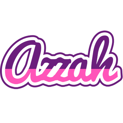 Azzah cheerful logo