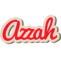 Azzah chocolate logo