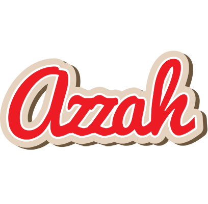 Azzah chocolate logo