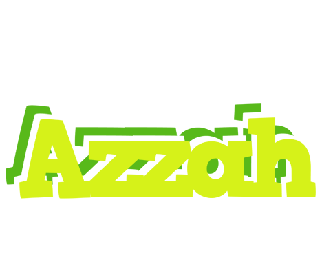 Azzah citrus logo