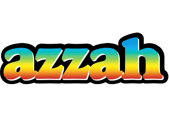 Azzah color logo