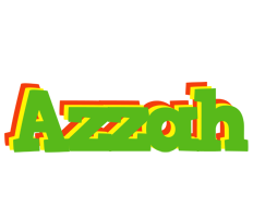 Azzah crocodile logo