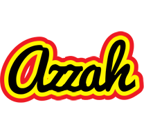 Azzah flaming logo