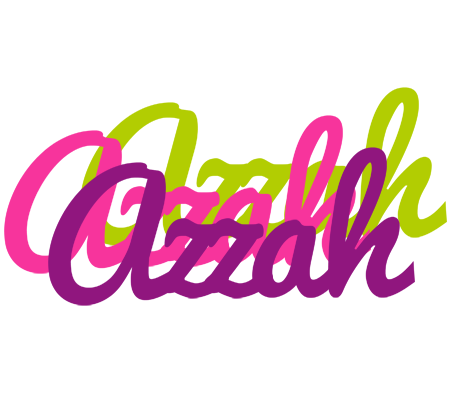 Azzah flowers logo
