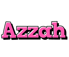 Azzah girlish logo