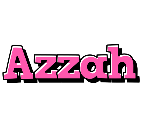 Azzah girlish logo
