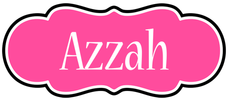 Azzah invitation logo