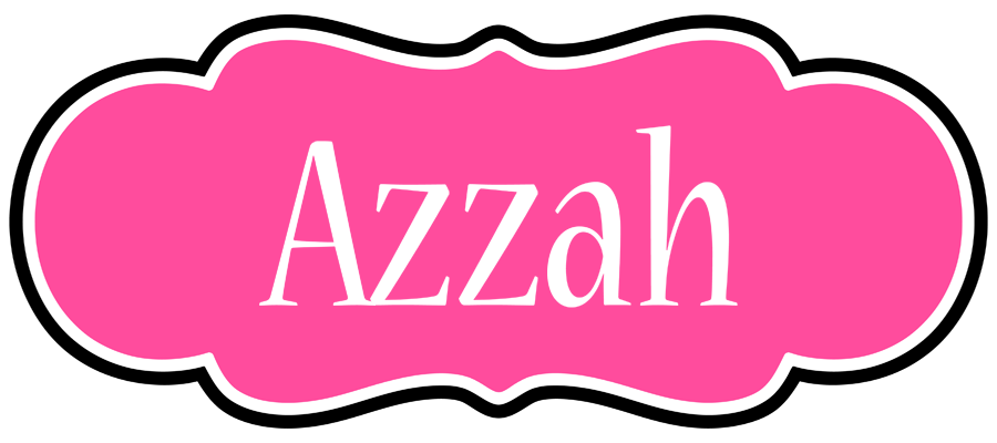 Azzah invitation logo