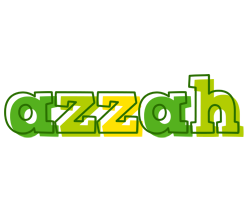 Azzah juice logo