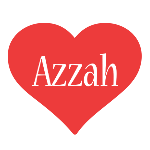 Azzah love logo