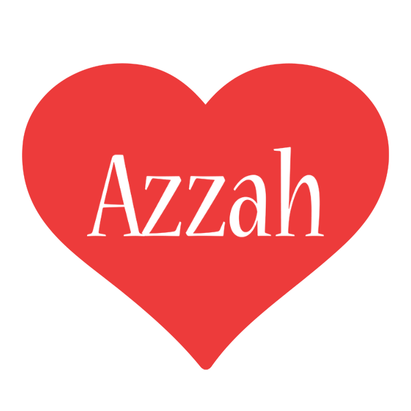 Azzah love logo