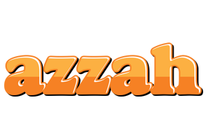 Azzah orange logo