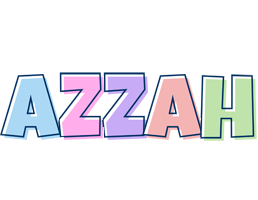 Azzah pastel logo