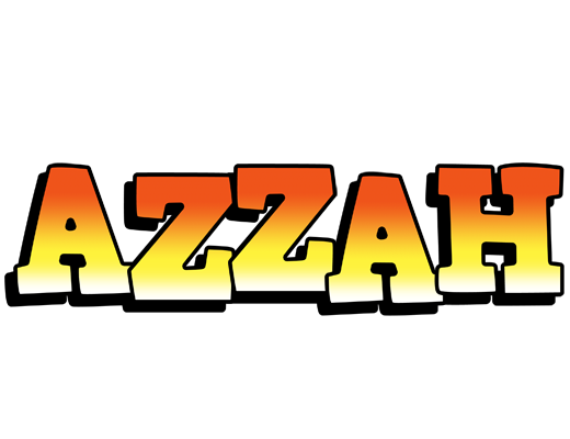 Azzah sunset logo