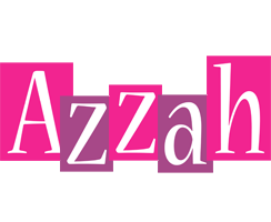 Azzah whine logo