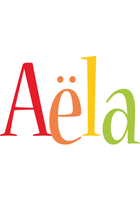 Aëla birthday logo