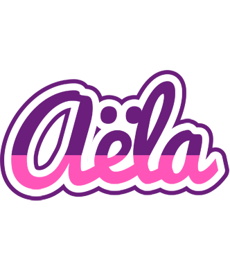 Aëla cheerful logo