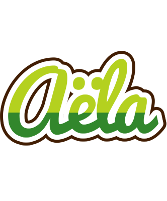 Aëla golfing logo