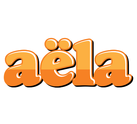 Aëla orange logo