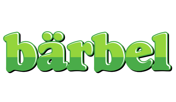 Bärbel apple logo