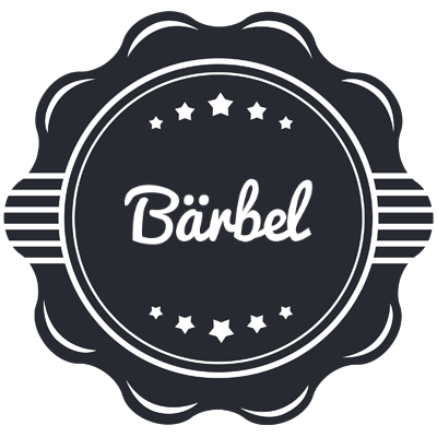 Bärbel badge logo