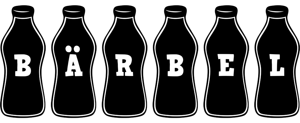 Bärbel bottle logo