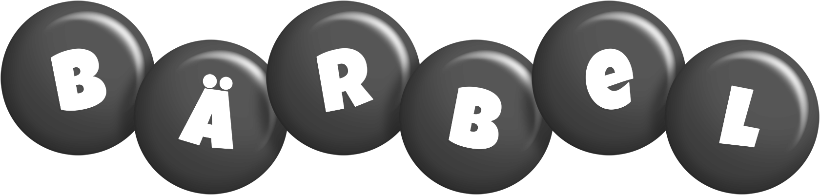 Bärbel candy-black logo