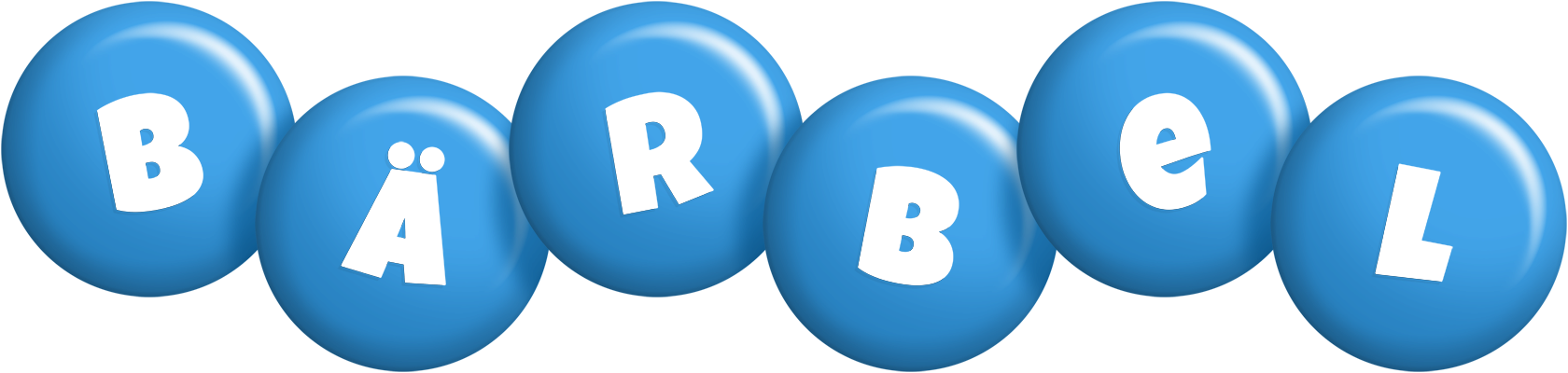 Bärbel candy-blue logo