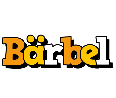 Bärbel cartoon logo