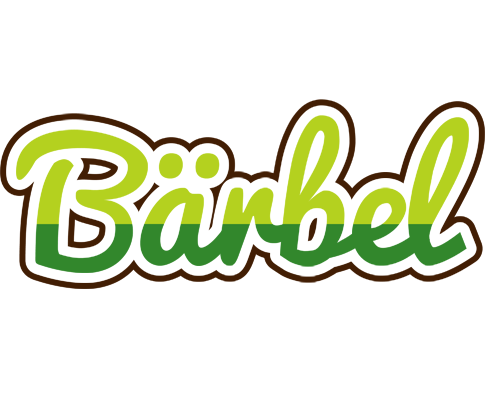 Bärbel golfing logo